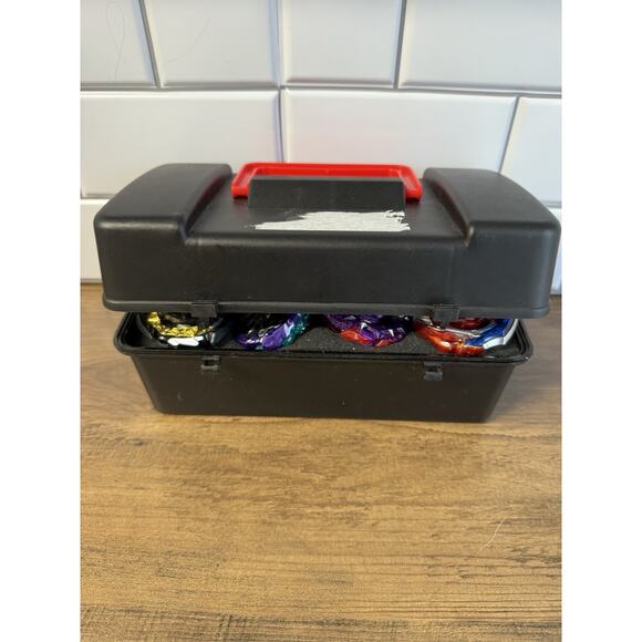 12 Beyblades, Accessories, Carry Case READ - Picture 9 of 11